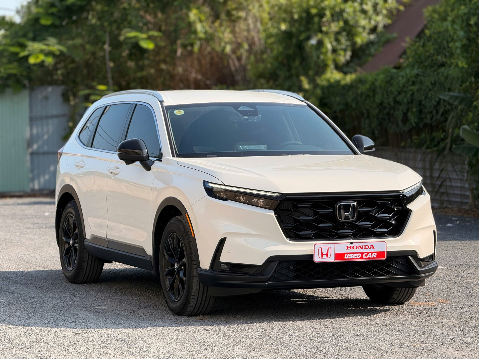 Xe lướt Honda CR-V e:HEV L Hybird 2026 màu trắng 